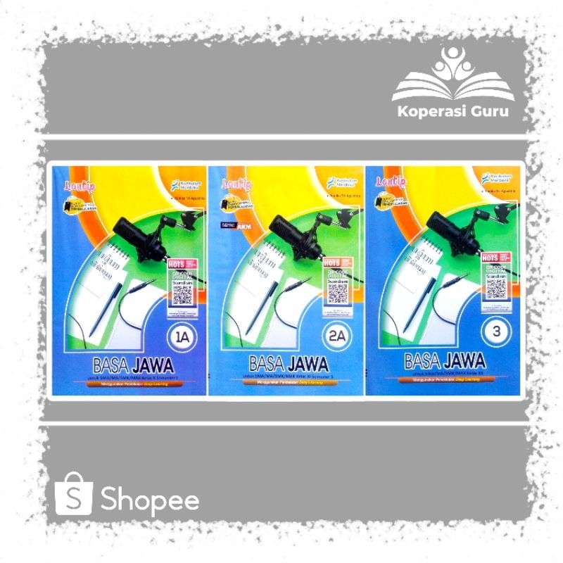 Modul Bahasa Jawa Timur Kelas 10 11 & 12 Kurikulum Merdeka Semester 1 2025 SMA/MA LKS Lantip Putra N