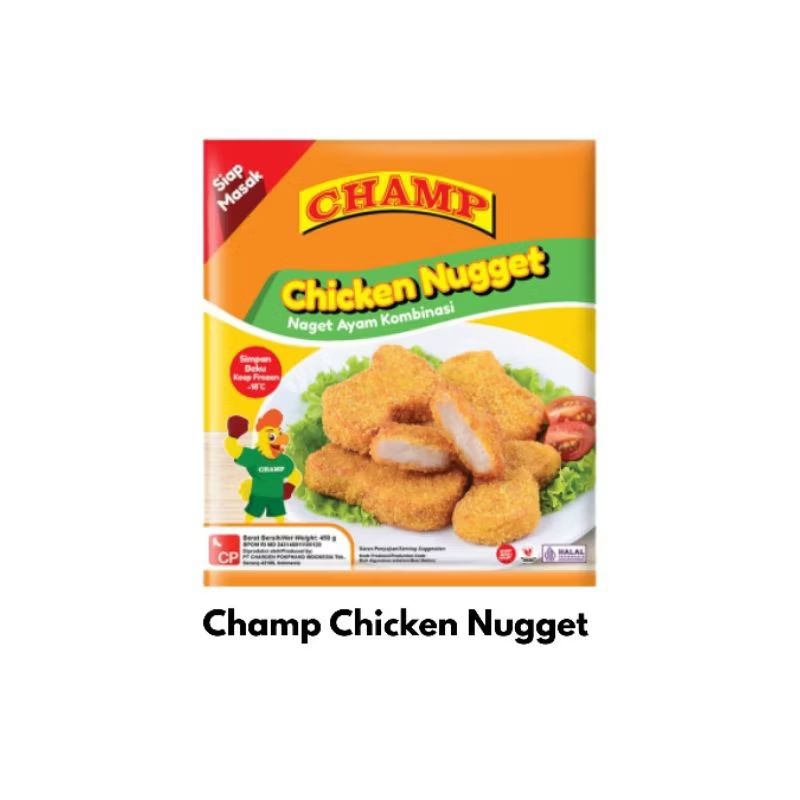 

Champ Chicken Nugget 450g
