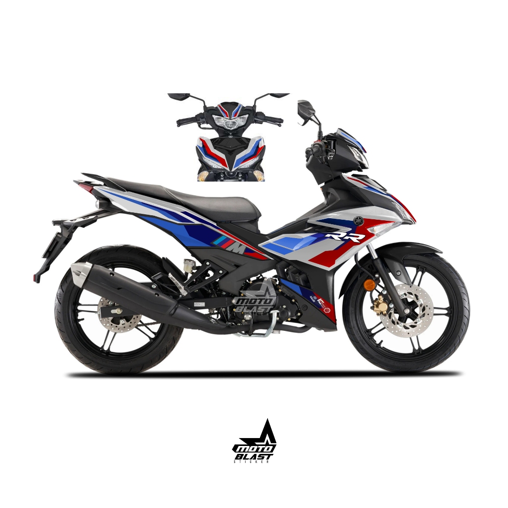 Decal Stiker Motor Full Body Motoblast Yamaha MX King 150 Livery Bemwe