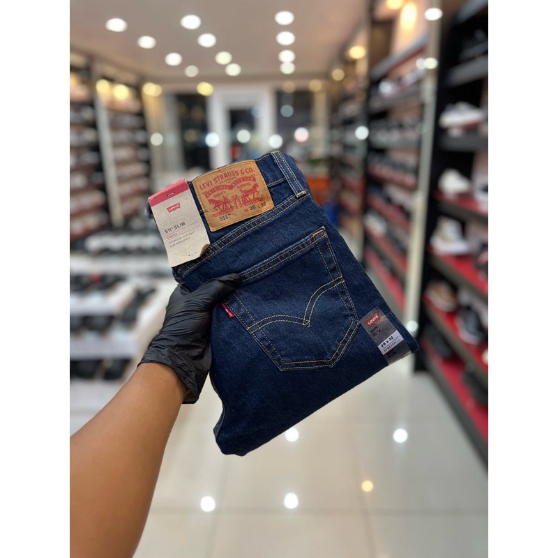 Celana Jeans Levis 511 Slim Stretch Made In Vietnam Asli Original (04511 - 5523)