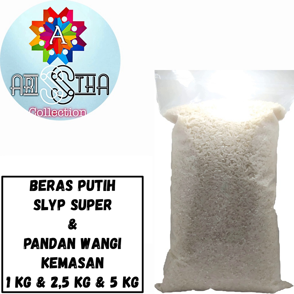 

Beras Slyp Super Setra Ramos Kuningan Pandan Wangi Kemasan Eceran 2500 Gram