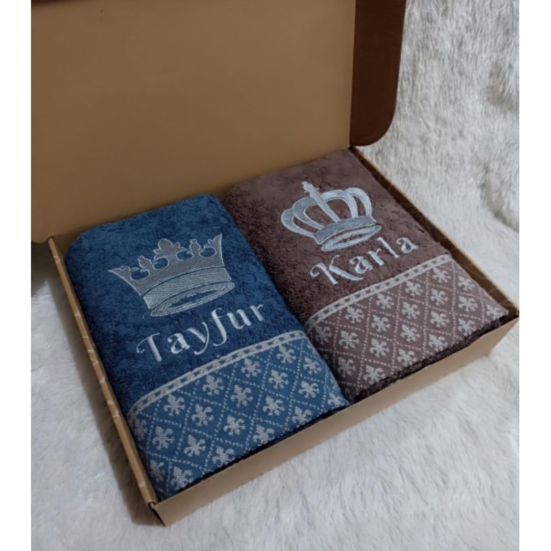 Handuk Couple Box