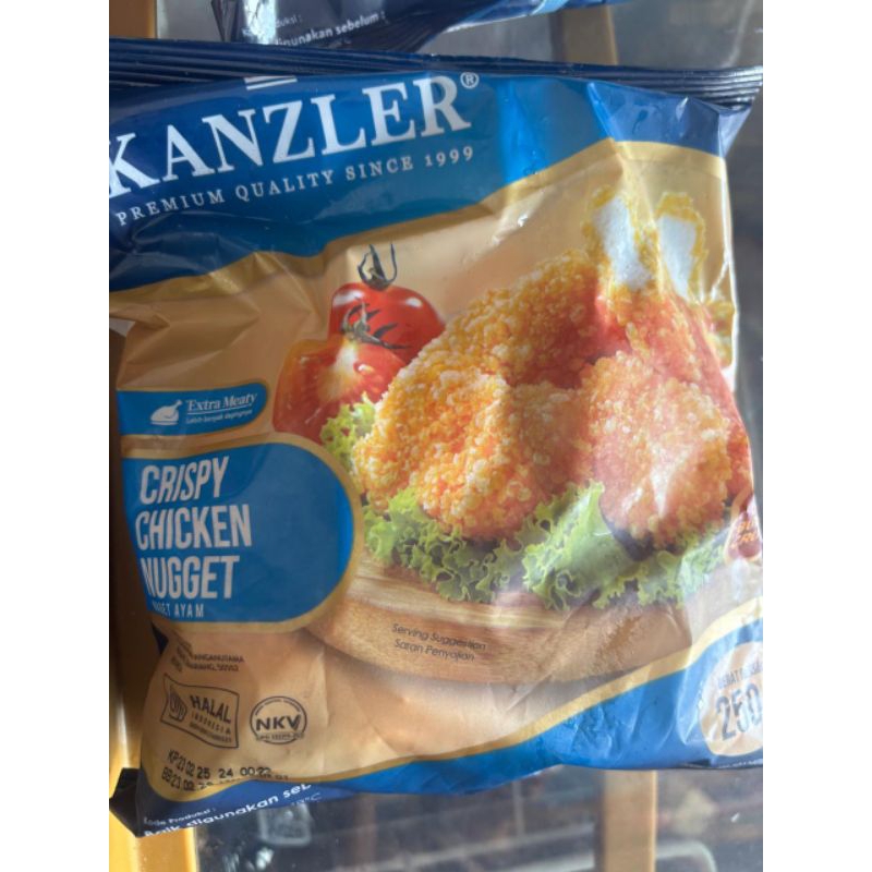 

Kanzler crispy chicken Nugget 450 gram