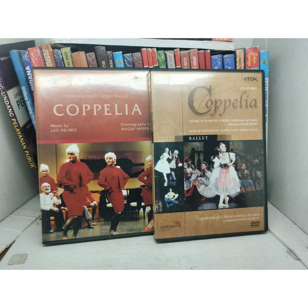 DVD ORIGINAL | LYON NATIONAL OPERA BALLET COPPELLIA, L'ECOLE DE DANSE DE L'OPERA NATIONAL THE PARIS