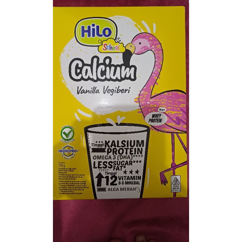 

HiLo School Vanilla / Chocolate Vegiberi 750 gram - Susu Tinggi Kalsium Rendah Lemak