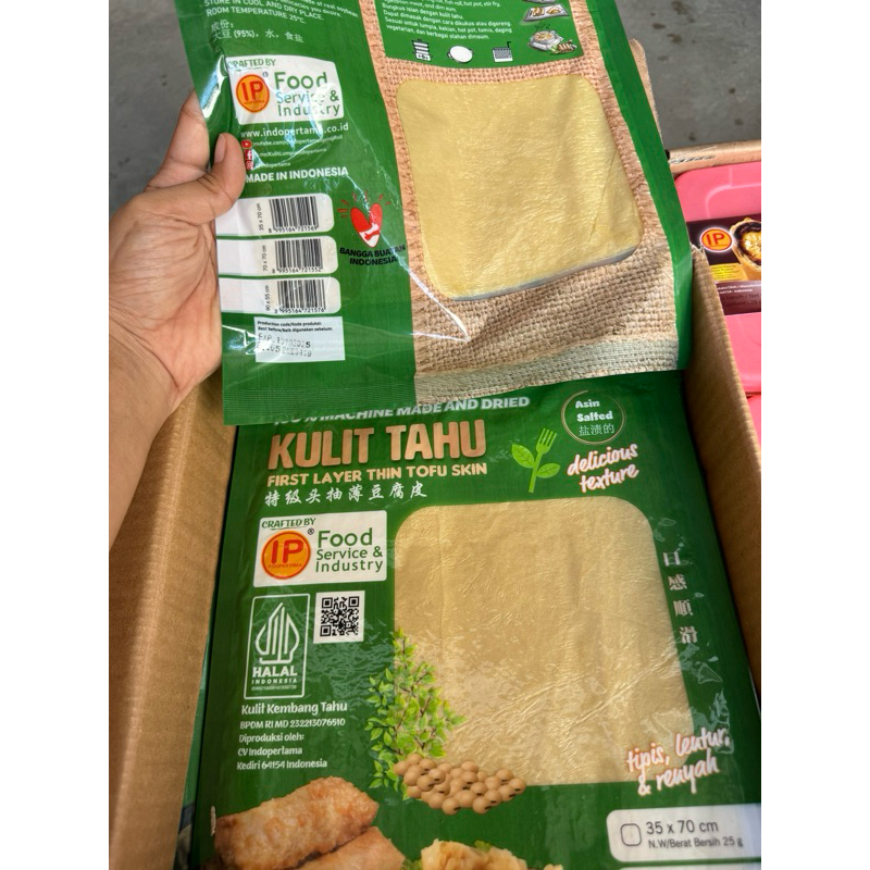 

IP Kulit Tahu 70x70 50gr / Kulit tahu