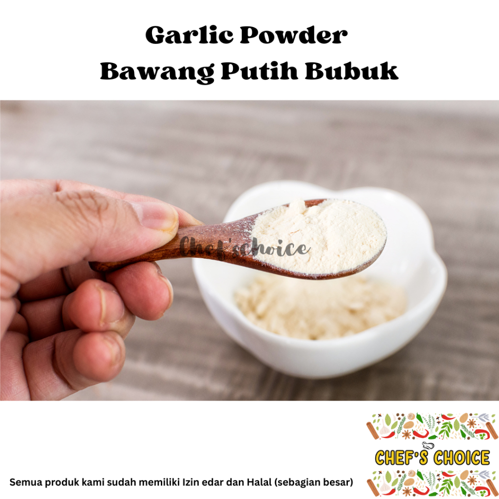 

Garlic Powder 25 gr Grade A Asli / Bawang Putih Bubuk 25 gr