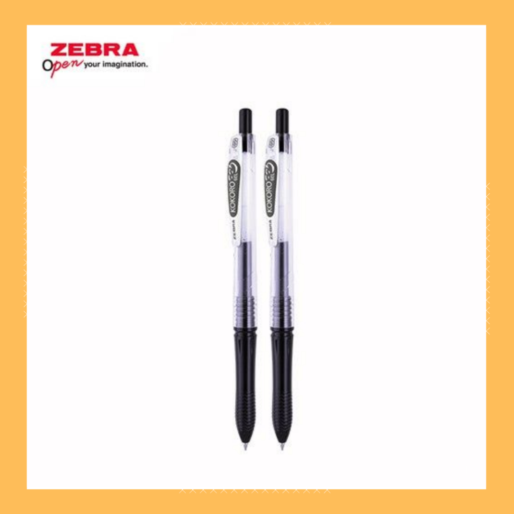 

ZEBRA Pena tinta gel kokoro 0.5 hitam ( Pcs )