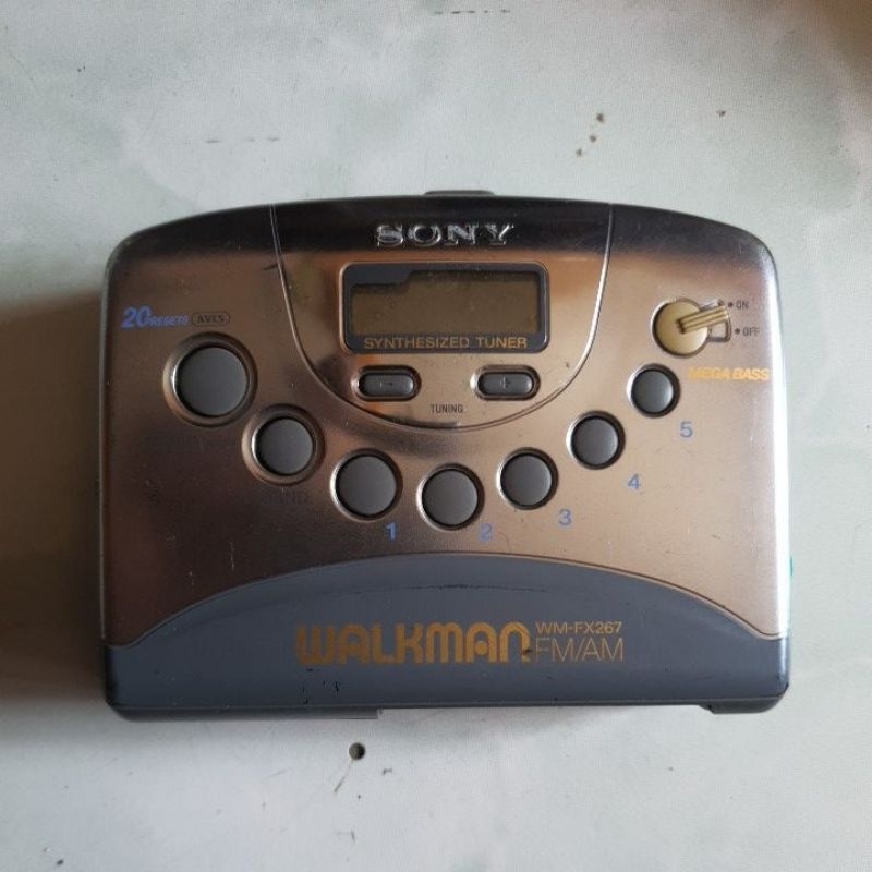 walkman sony wm-fx267