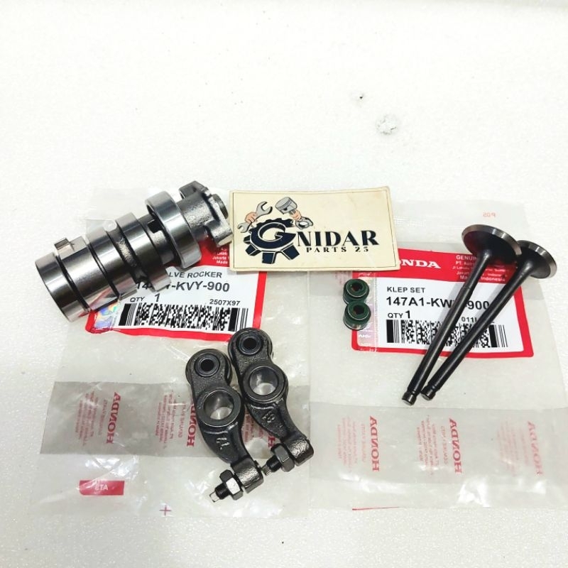 Paket Noken As + Platuk Klep + Klep Set + Sil Klep Beat Karbu Spacy Karbu Scoopy Karbu KVY