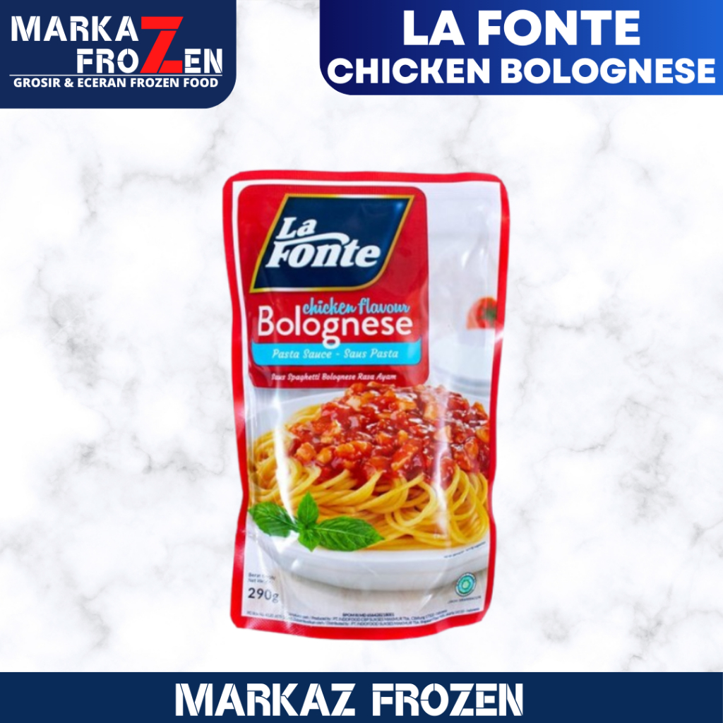 

LA FONTE CHICKEN BOLOGNESE 290GR