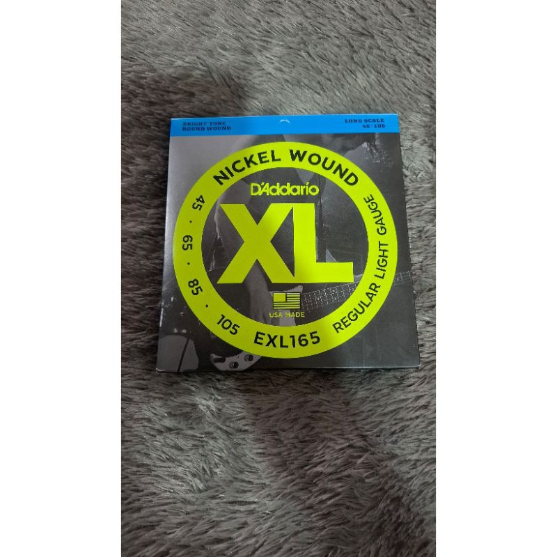 Senar Bass Daddario EXL 165 4 String - Senar Bass D'Addario 4 String