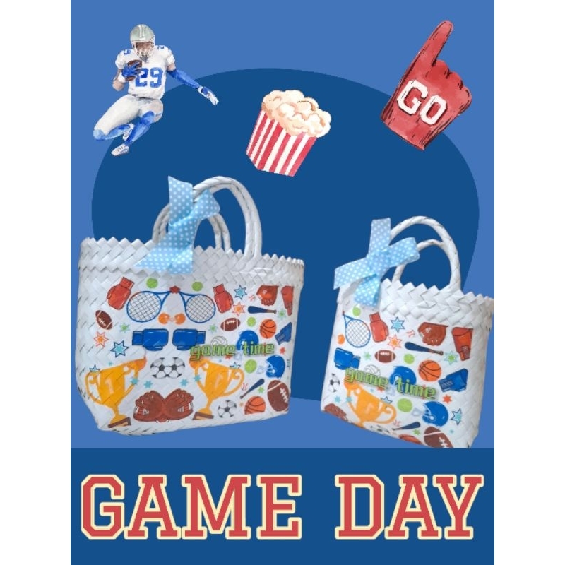 

Tas souvenir ulang tahun motif boy tas anyaman plastik estetik decoupage