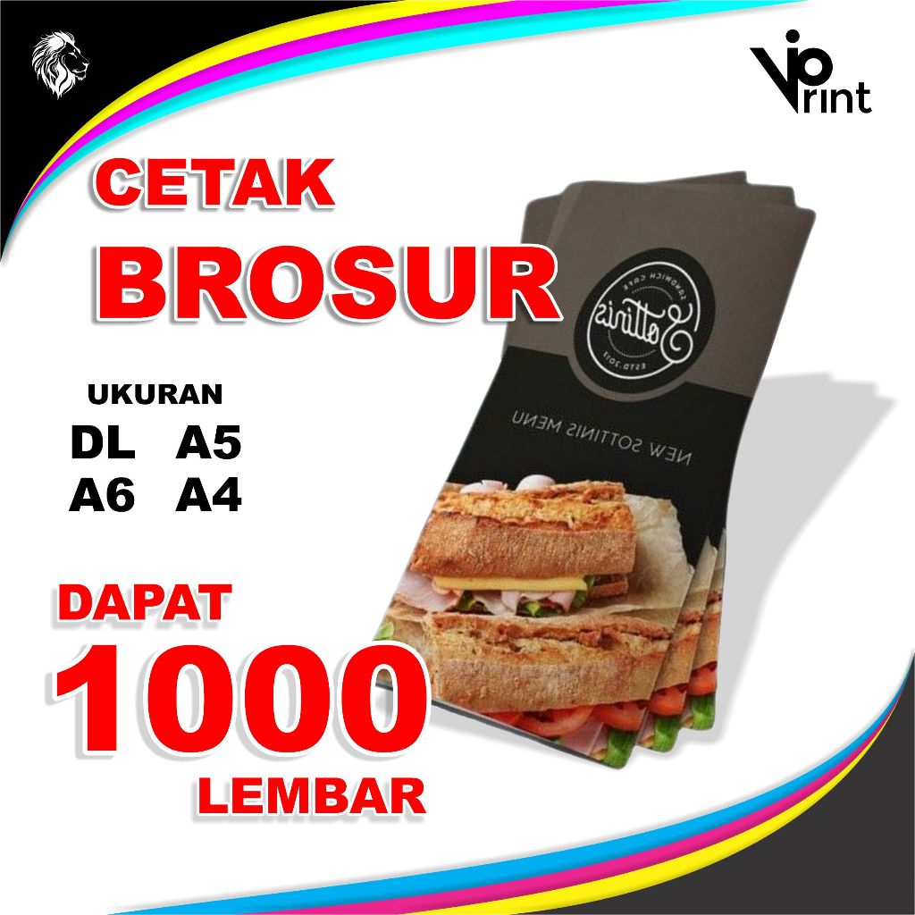 CETAK BROSUR TERMURAH || CUSTOM BROSUR  || CETAK FLYER  / BROSUR 1 RIM | PRINT BROSUR MURAH | CETAK 