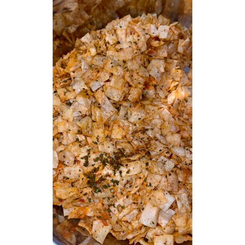 

Pangsit 1000Gram/1kg Pedas Daunjeruk