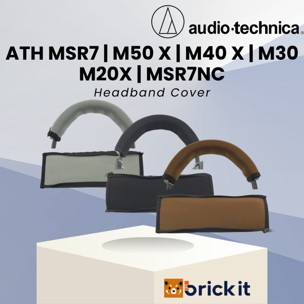 Headband Cover Pelindung Earpad Headset ATH MSR7 M50X M40X M30 M20X MSR7NC ATH-DSR7BT ATH-SR9 ATH-DS