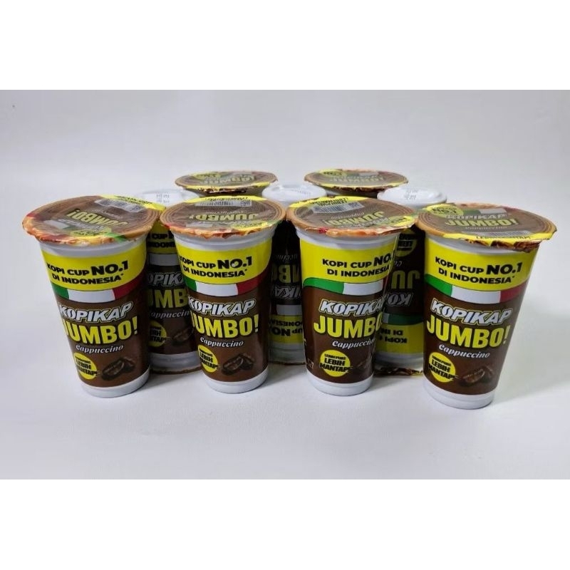 

KOPIKAP JUMBO GROSIR/ISI 200ML COCOK UNTUK JUALAN/DI JUAL ECER DAN KARTONAN