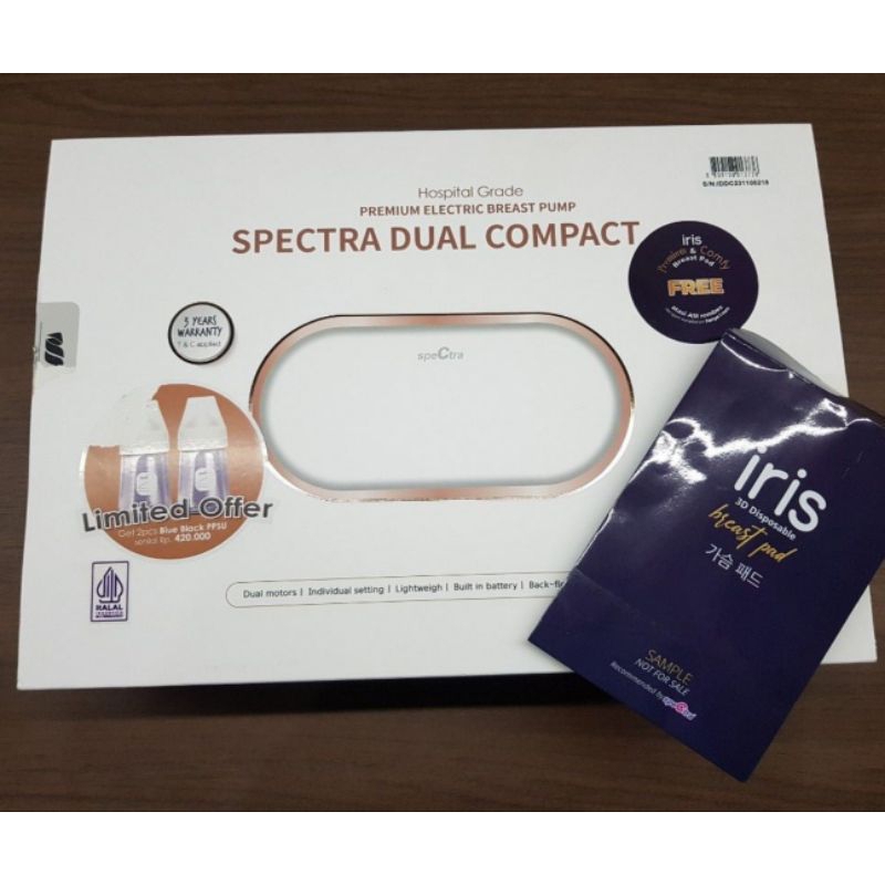 Spectra dual compact Pompa Asi Elektrik - Preloved garansi