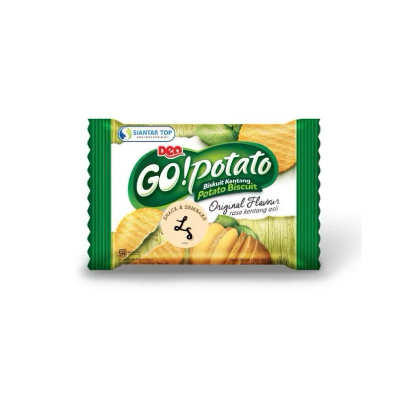 

Biskuit kentang Gopotato - 20 pcs / 1 pak