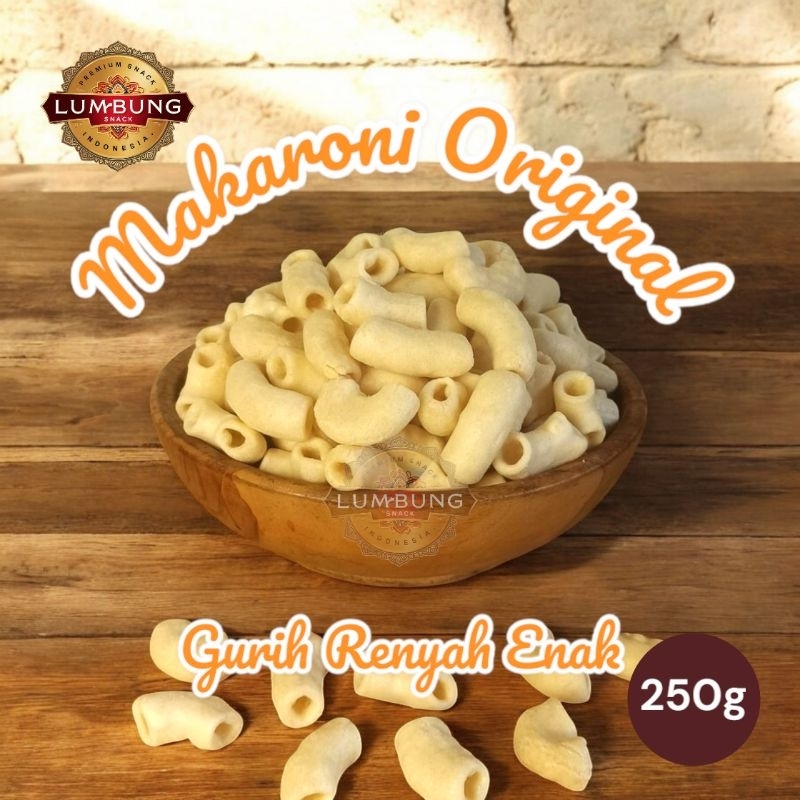 

Camilan Snack Makaroni Asin, Gurih dan Renyah 250gr