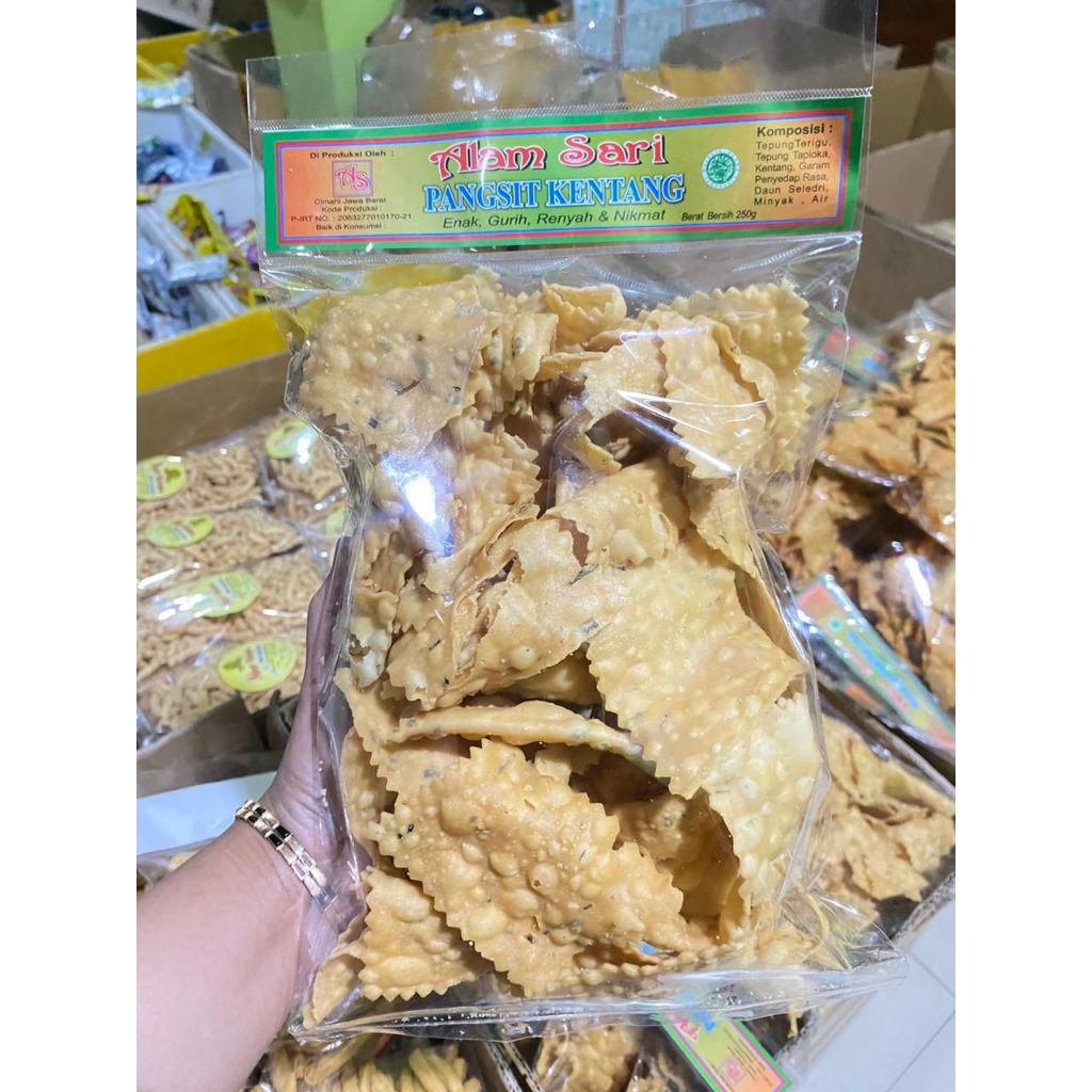 

Pangsit Kentang Enak - Gurih & Nikmat 250 gr