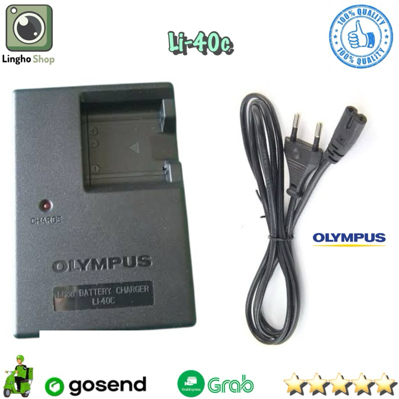 Charger Olympus Li-40c For Baterai Li-42b Battery Camera Olympus