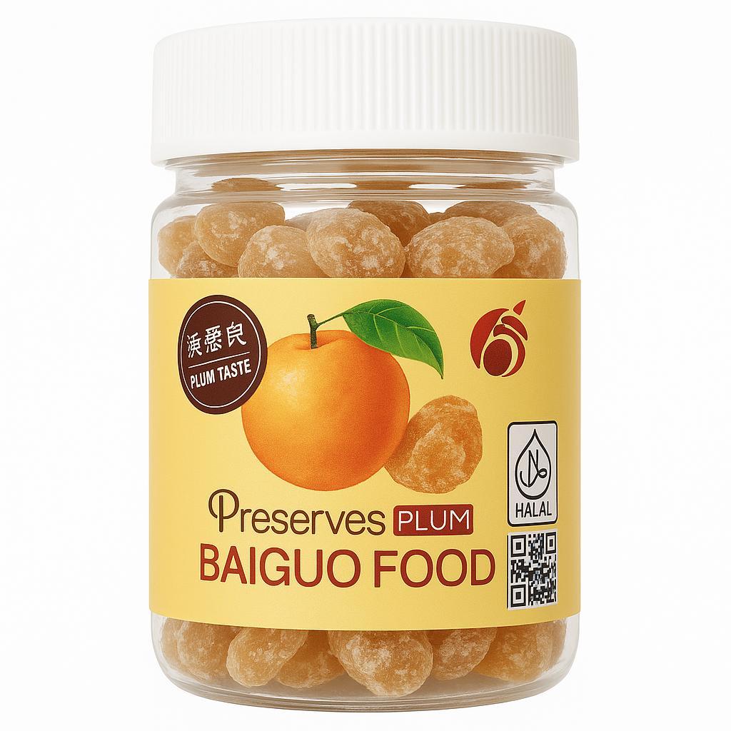 

Bai Guo Food Preserves Plum / Manisan Kulit Jeruk Bai Guo / Manisan Plum Bai Guo / Manisan Blueberry Bai Guo [TOPLES KECIL]