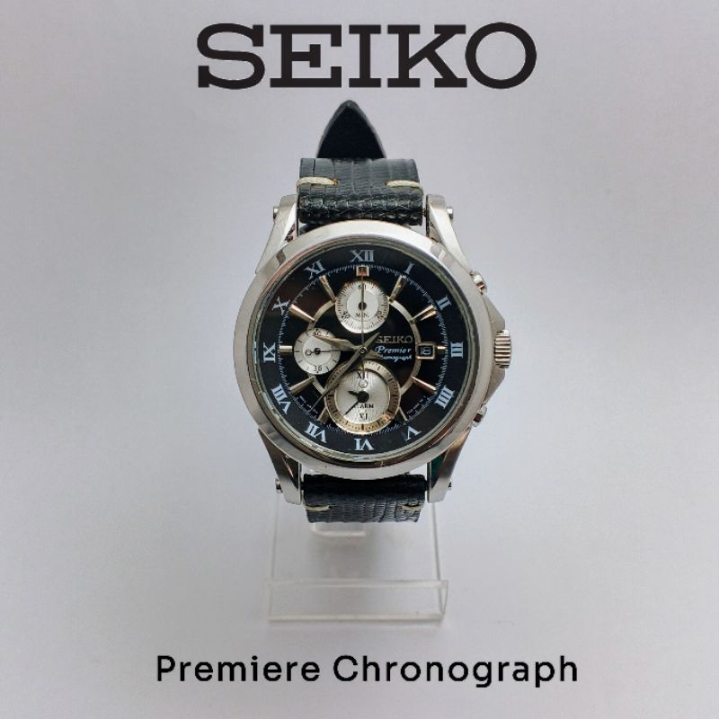 Seiko Premiere Chronograph 7T62-0JW0