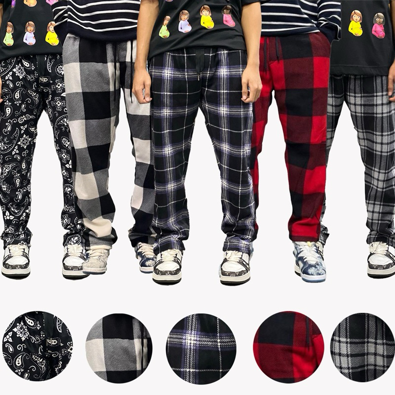 CELANA PANJANG TARTAN PLAID BY THE ORIGINAL OUTFIT