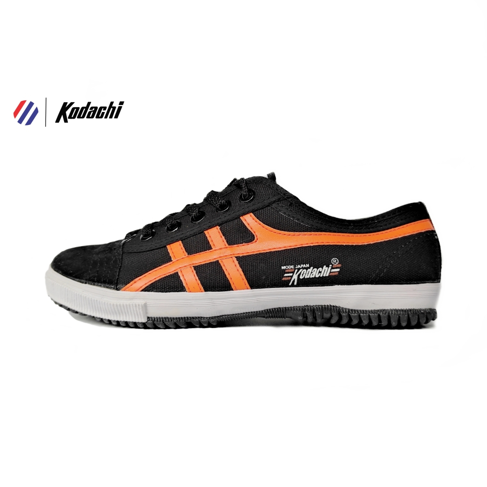 Sepatu Kodachi 8172 Hitam Orange