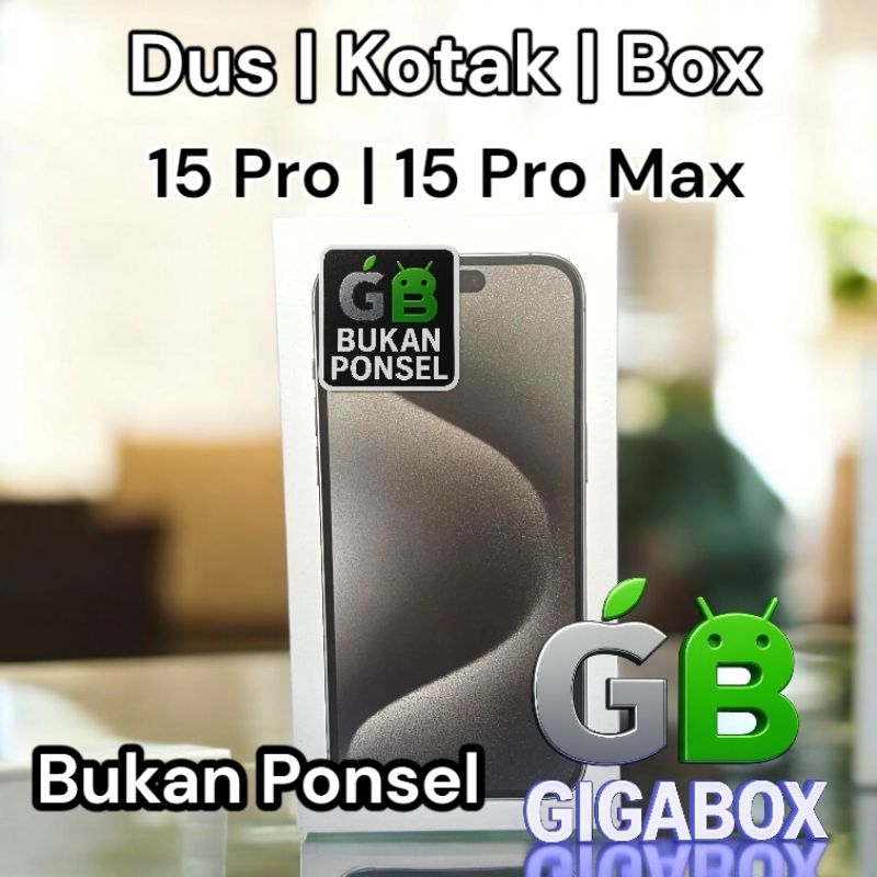 

Box for 15 Pro 15 Pro Max Kardus Box (Fullset)