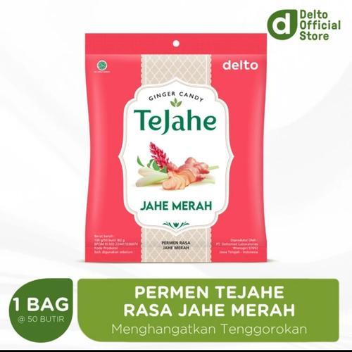 

Tejahe Ginger Candy Jahe Merah 100g @2g x 50 Pcs / Permen Jahe