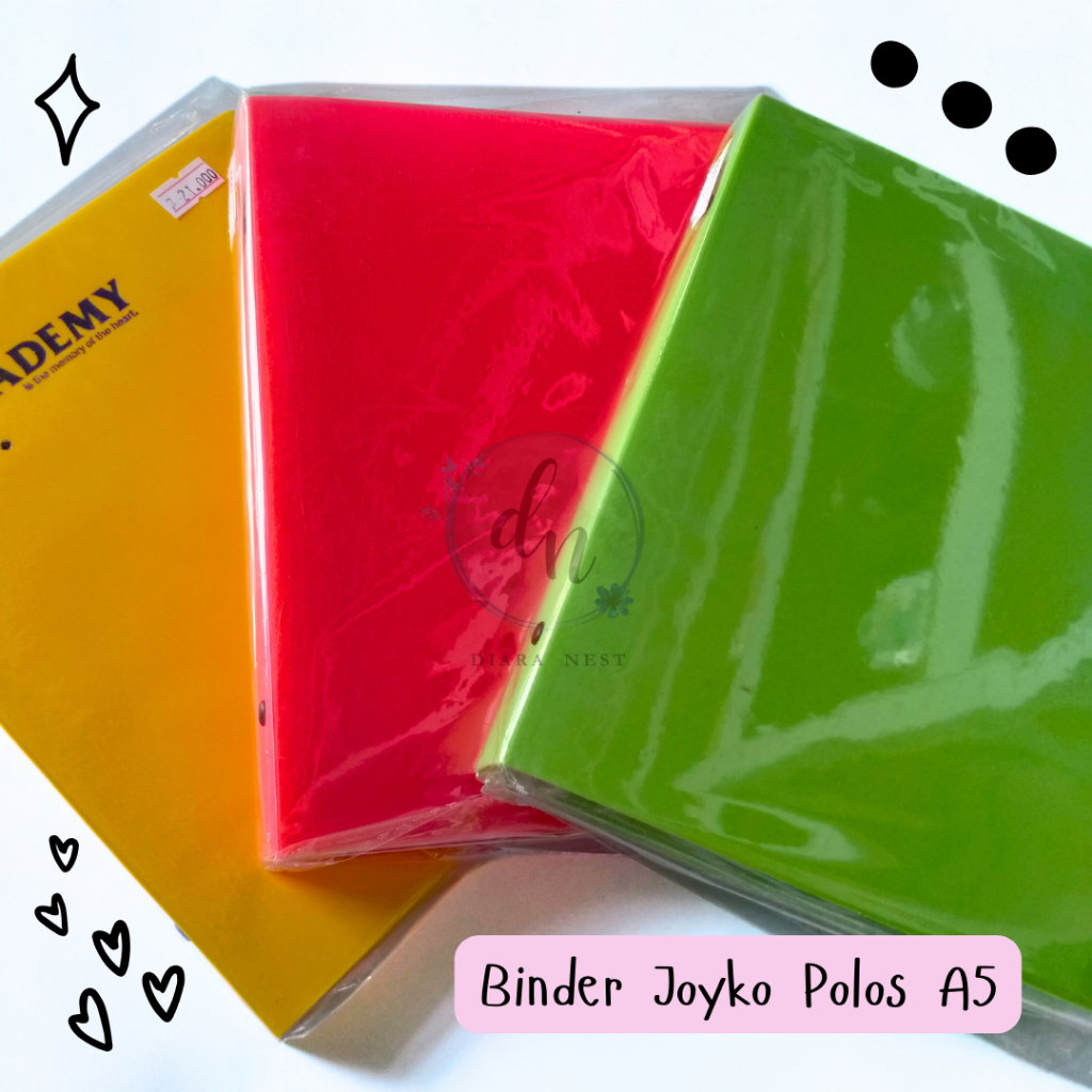 

BINDER POLOS A5 JOYKO BUKU MAP BINDER NOTE NOTEBOOK A5