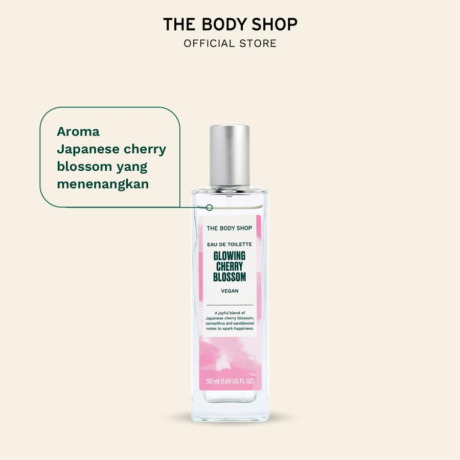 [ORIGINAL] The Body Shop - Glowing Cherry Blossom EDT 50ml / Japanese Cherry Blossom / Choice Range 