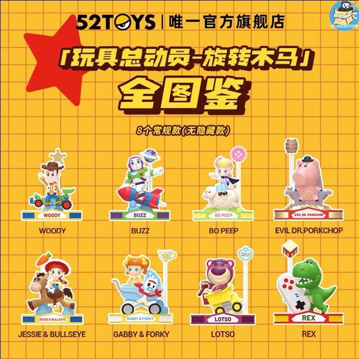 Blind Box Toy Story Miniso KKV 52 Toys Disney