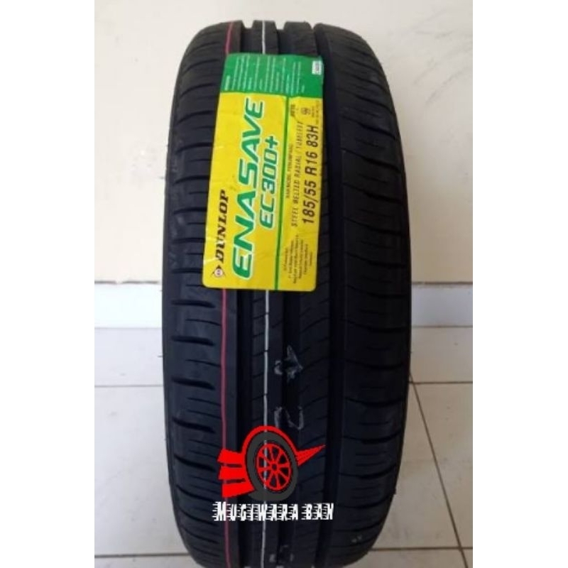 BAN MOBIL DUNLOP 185 55 R16 ENASAVE EC300+ TUBELESS COCOK UNTUK HONDA JAZZ
