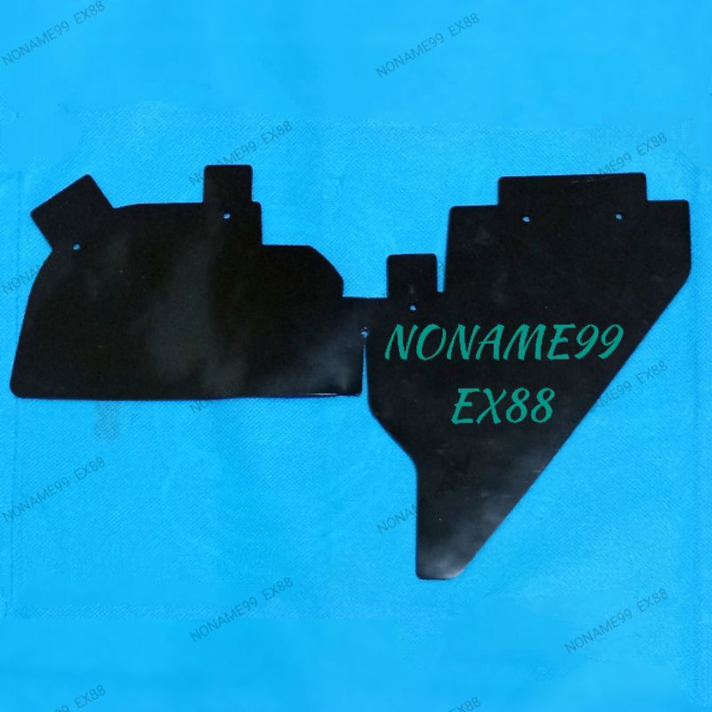 FLAP / KARET / KARPET PENAHAN LUMPUR AIR SPAKBOR BELAKANG VARIO KARBU 110