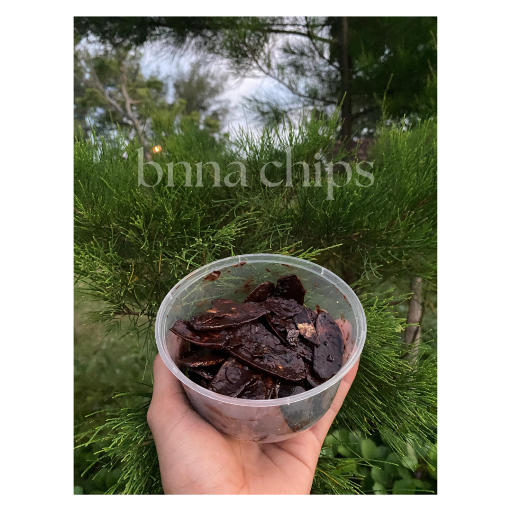 

Banana Chips / Keripik Pisang Renyah - Cokelat Matcha Berat Bersih: 120 gram
