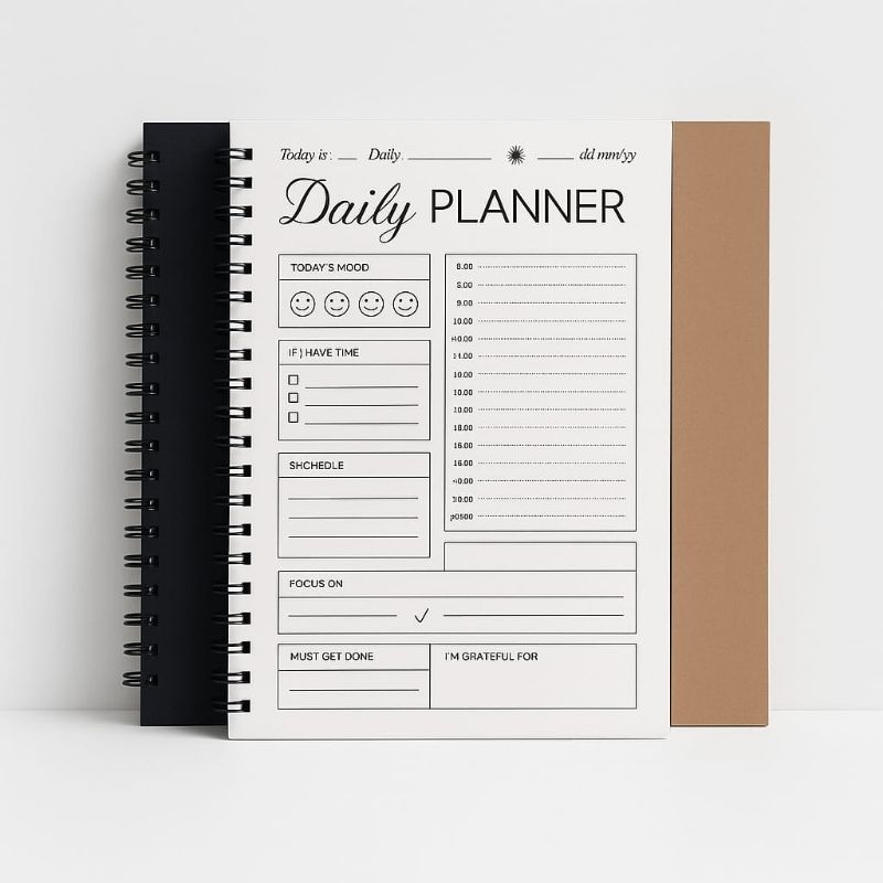 

[HNC] DAILY PLANNER/WEEKLY PLANNER/MONTHLY PLANNER/TO DO LIST/DIARY PLANNER/NOTEPAD