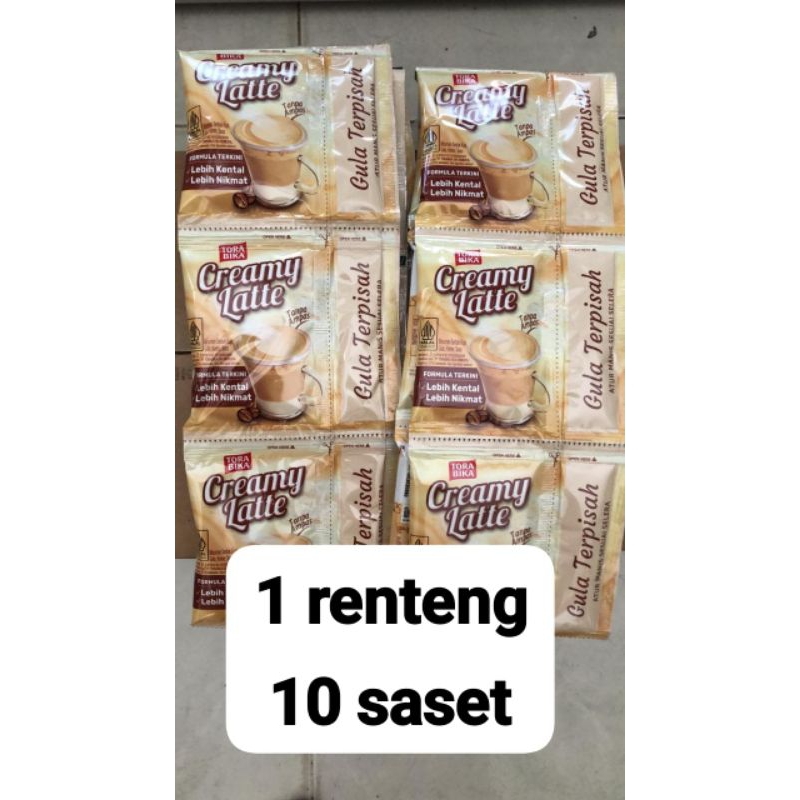 

TORABIKA CREAMY LATTE 1 RENTENG