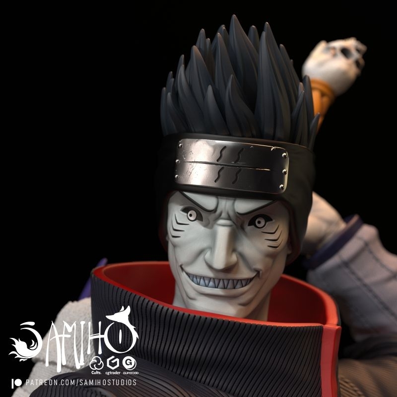 Hosigaki Kisame File Stl Untuk 3d Print