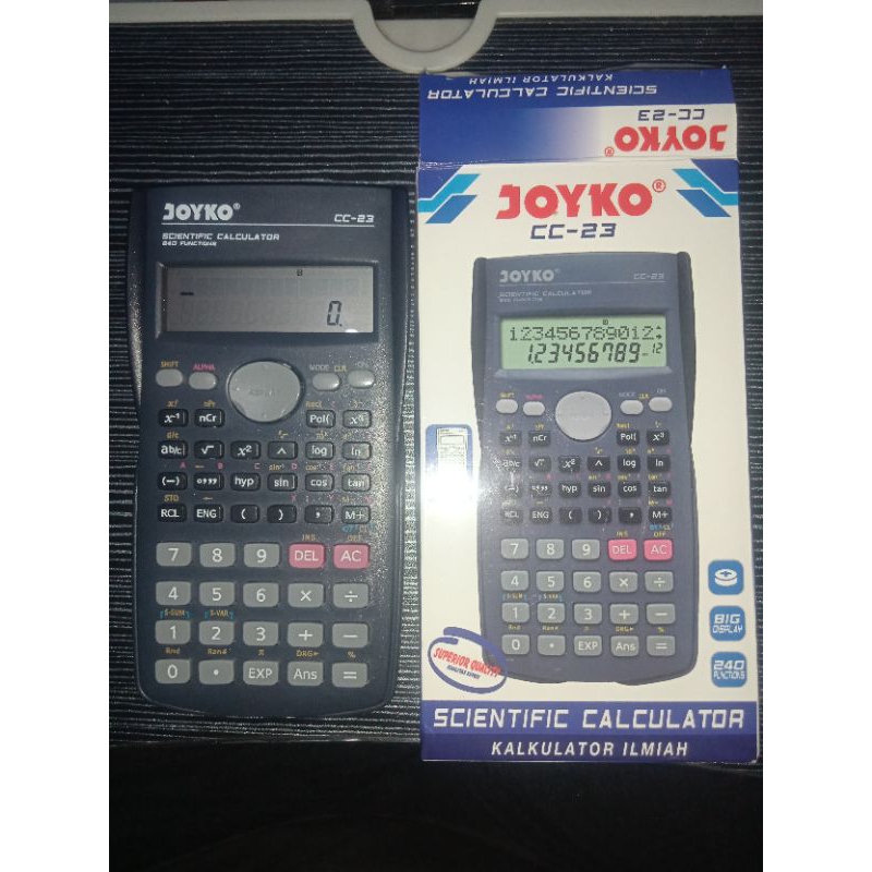 

JOYCO SCIENTIFIC CALCULATOR