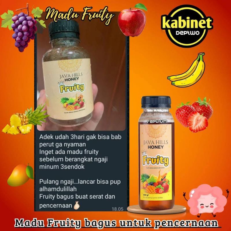 

madu fruity javahills honey
