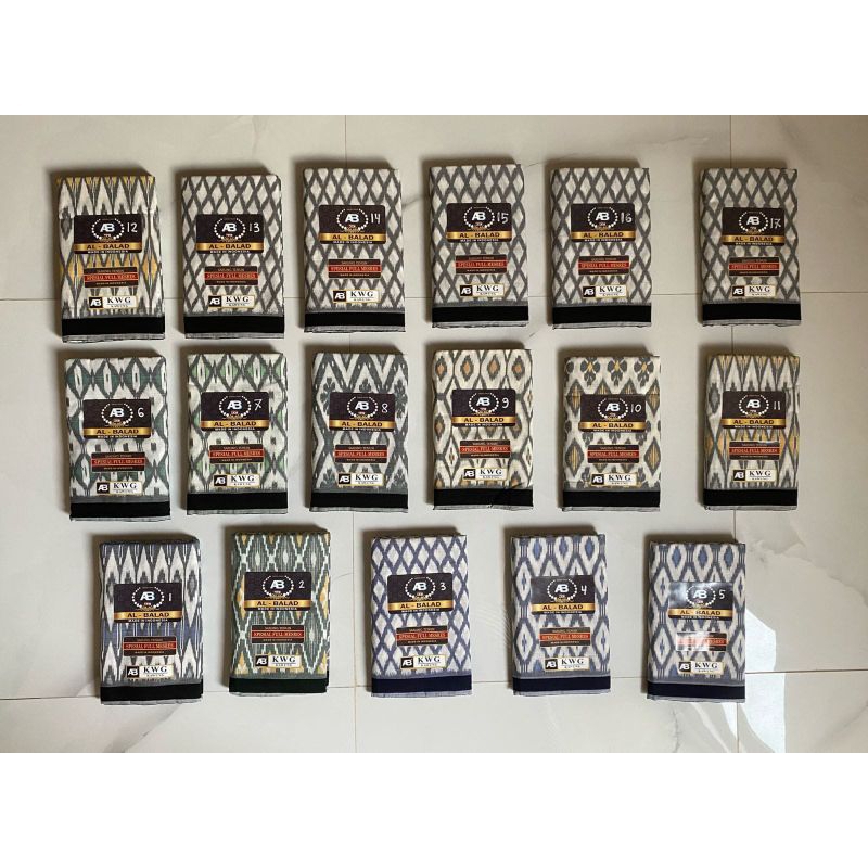 sarung albalad kwg jaitan tengah kemasan dompet