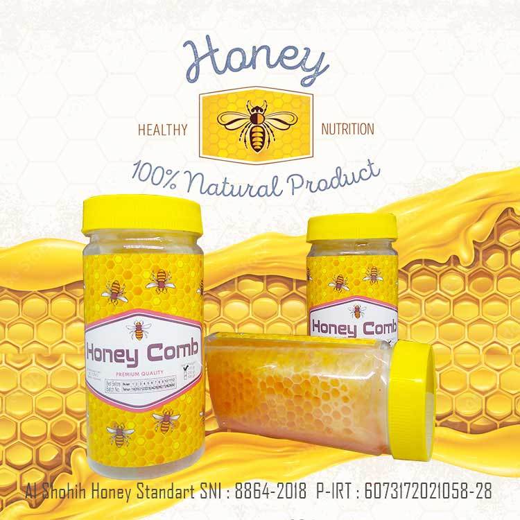 

Classica2106 Madu Sarang Asli 100% 100Gr - Honey Comb Original Premium Quality Bergaransi / Sarang