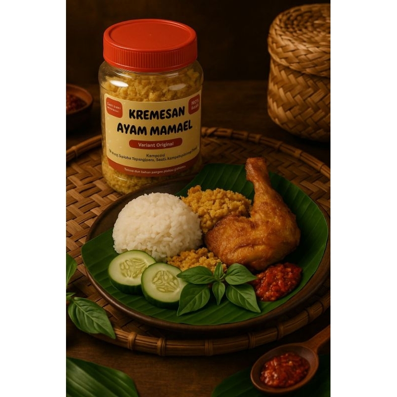 

[kemasan 150gr] Kremesan ayam lauk siap saji anti gtm non MSG