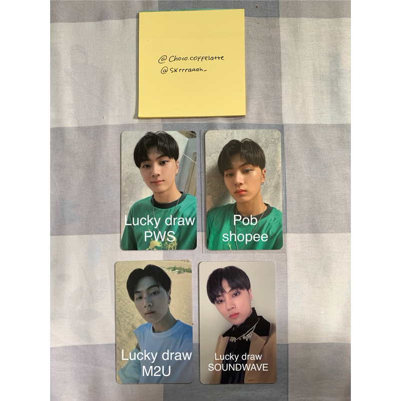 luckydraw/photocard jay dan niki enhypen dimension:dilemma dan dimension:answer