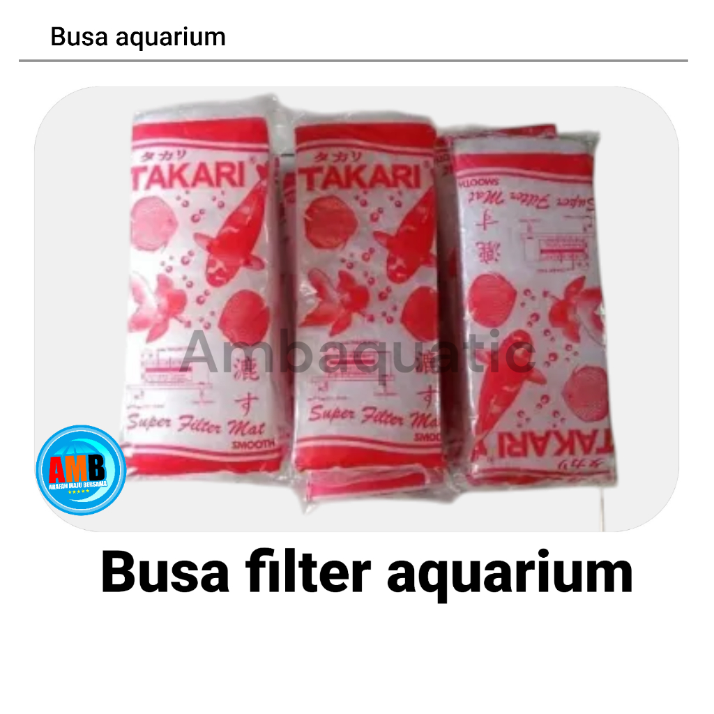 Busa kapas filter aquarium / kapas busa filter aquarium / kapas filter aquarium
