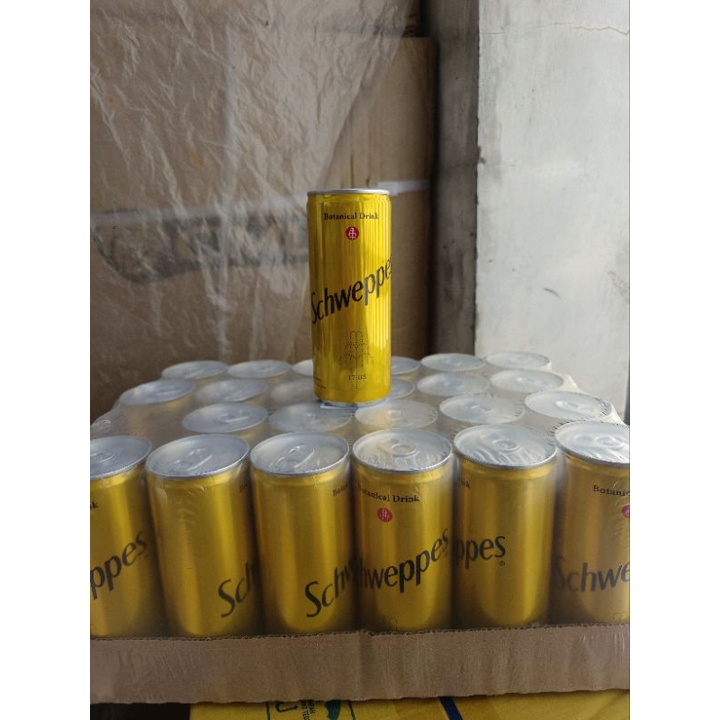 

SCHWEPPES TONIC WATER / BOTANICAL DRINK 250ML