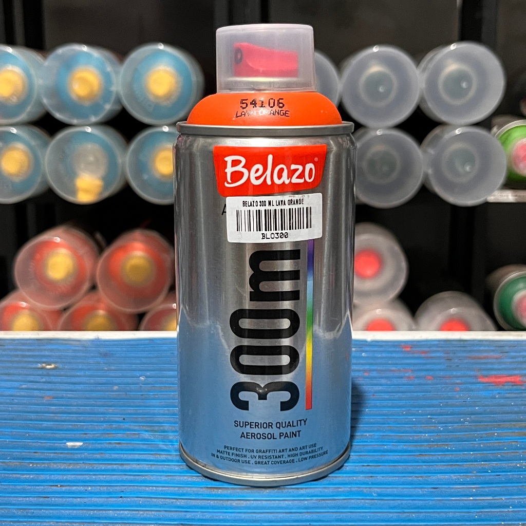 

Lava Orange - Belazo 300 ml - Spray Paint